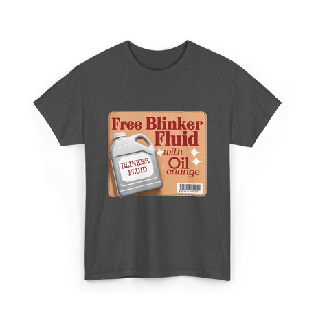 Free Blinker Fluid Mechanics T-Shirt - Dark Heather