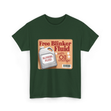 Free Blinker Fluid Mechanics T-Shirt - Forest Green