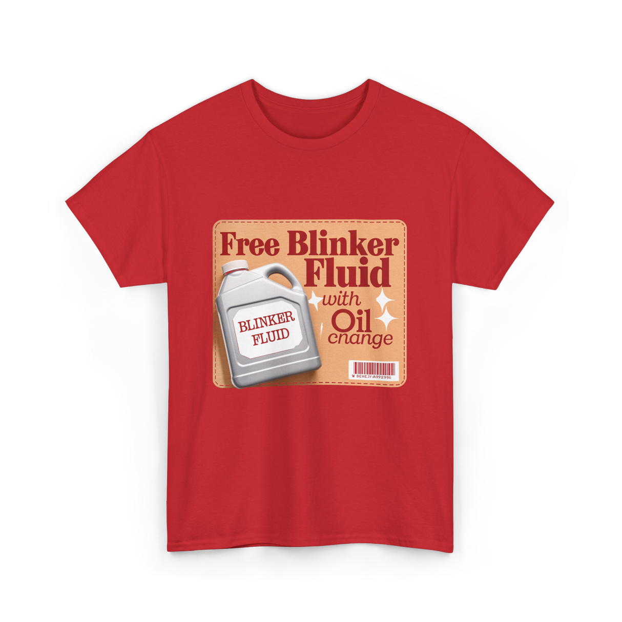 Free Blinker Fluid Mechanics T-Shirt - Red