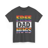 Free Dad Hugs Pride Ally T-Shirt - Dark Heather