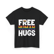 Free Human Hugs Pride T-Shirt - Black