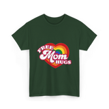 Free Mom Hugs LGBTQ Pride T-Shirt - Forest Green