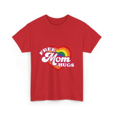 Free Mom Hugs LGBTQ Pride T-Shirt - Red