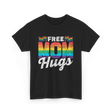 Free Mom Hugs LGBTQ Pride T-Shirt - Black