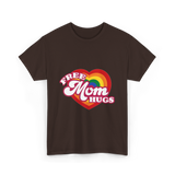 Free Mom Hugs LGBTQ Pride T-Shirt - Dark Chocolate