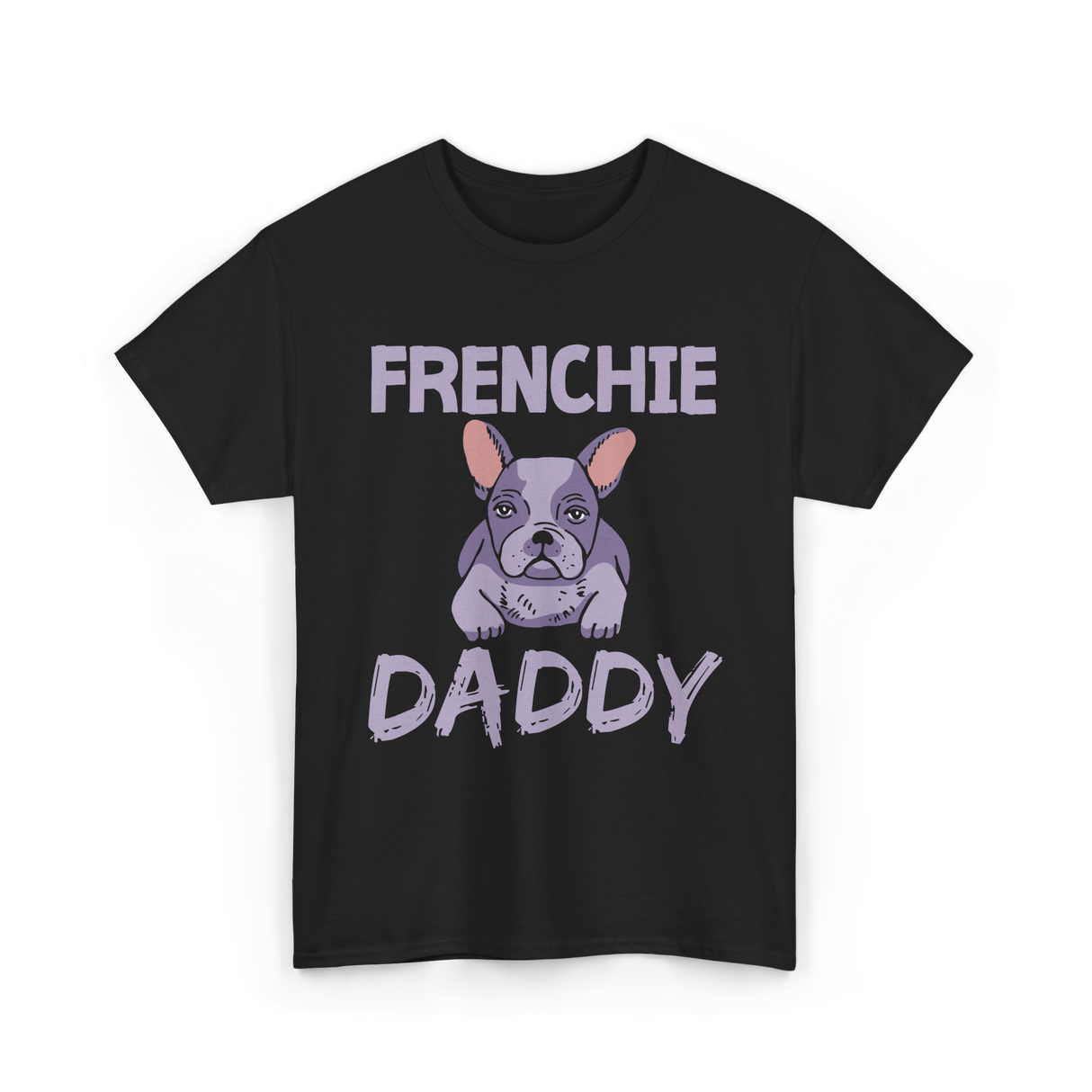 Frenchie Daddy Bulldogs T-Shirt - Black