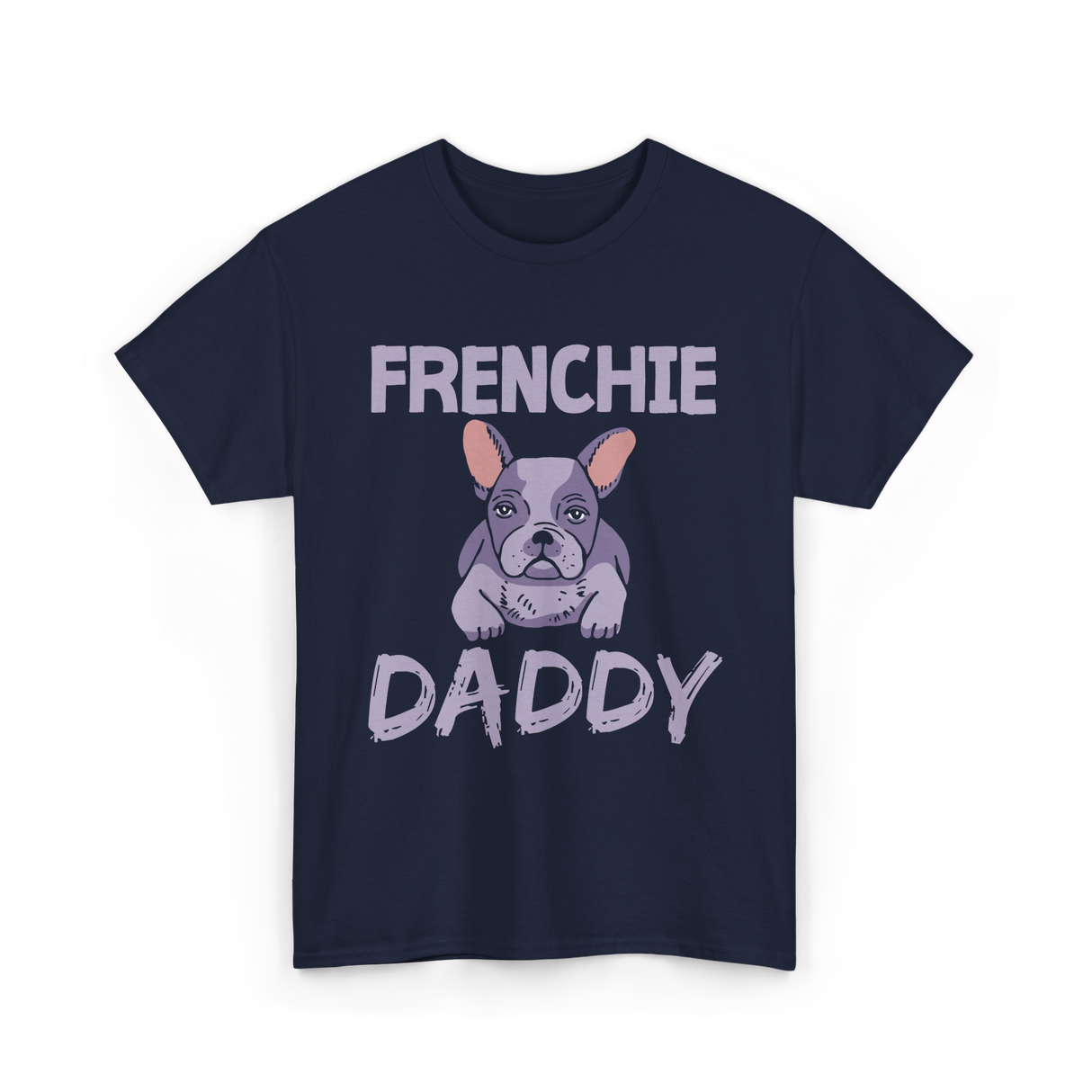 Frenchie Daddy Bulldogs T-Shirt - Navy