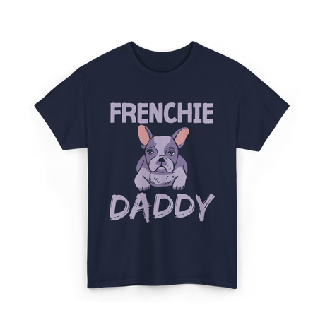 Frenchie Daddy Bulldogs T-Shirt - Navy