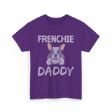 Frenchie Daddy Bulldogs T-Shirt - Purple