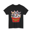 Frenchie Fries Bulldog Dog Lovers T-Shirt - Black