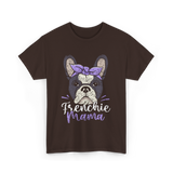 Frenchie Mama French Bulldog T-Shirt - Dark Chocolate