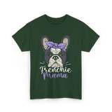 Frenchie Mama French Bulldog T-Shirt - Forest Green