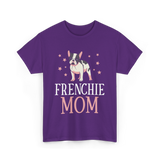 Frenchie Mom Bulldog Dog Lover T-Shirt - Purple