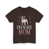 Frenchie Mom Bulldog Pet Owner T-Shirt - Dark Chocolate