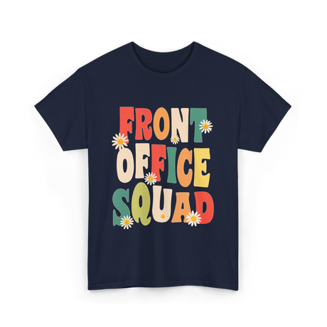 Front Office Squad Administrative Team T-Shirt - Navy