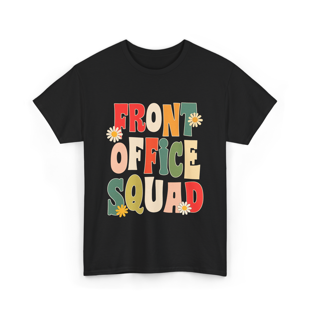 Front Office Squad Team T-Shirt - Black