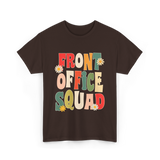 Front Office Squad Team T-Shirt - Dark Chocolate