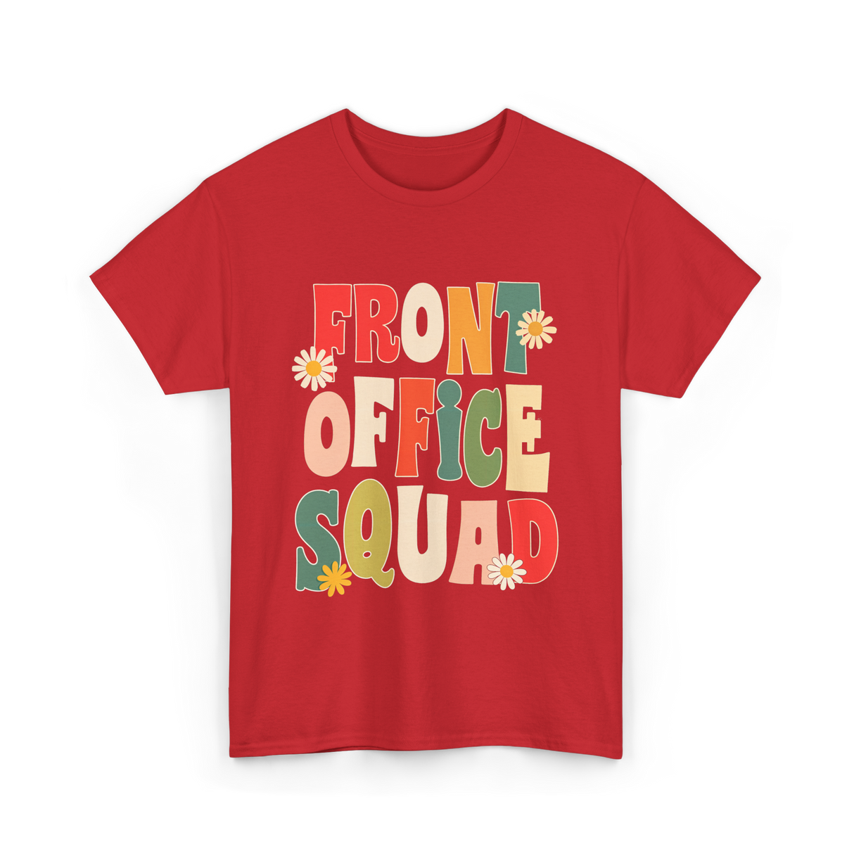 Front Office Squad Team T-Shirt - Red