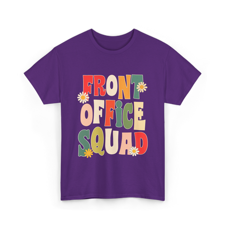 Front Office Squad Team T-Shirt - Purple