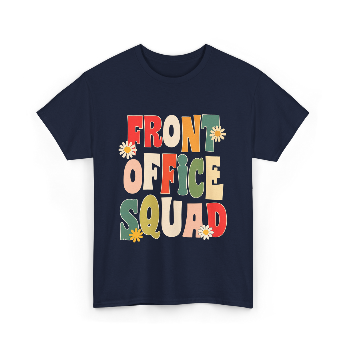 Front Office Squad Team T-Shirt - Navy