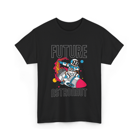 Future Astronaut Space Exploration T-Shirt - Black