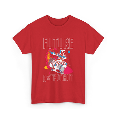 Future Astronaut Space Exploration T-Shirt - Red