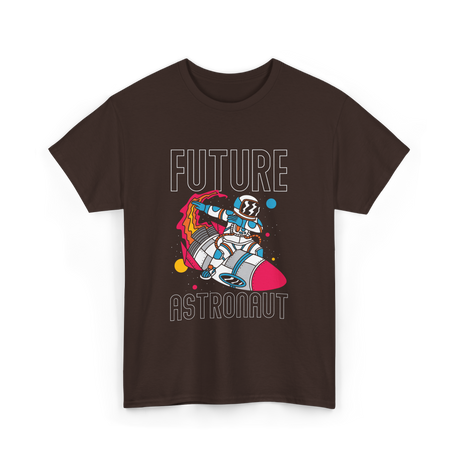 Future Astronaut Space Exploration T-Shirt - Dark Chocolate