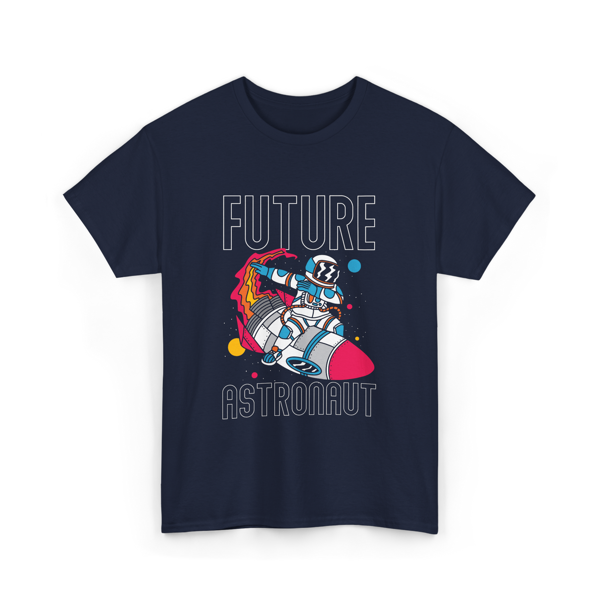 Future Astronaut Space Exploration T-Shirt - Navy