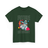 Future Astronaut Space Exploration T-Shirt - Forest Green