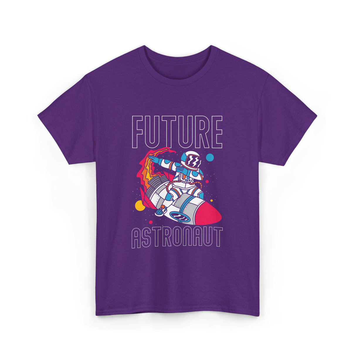 Future Astronaut Space Exploration T-Shirt - Purple