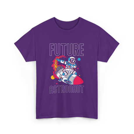 Future Astronaut Space Exploration T-Shirt - Purple