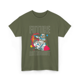 Future Astronaut Space Exploration T-Shirt - Military Green