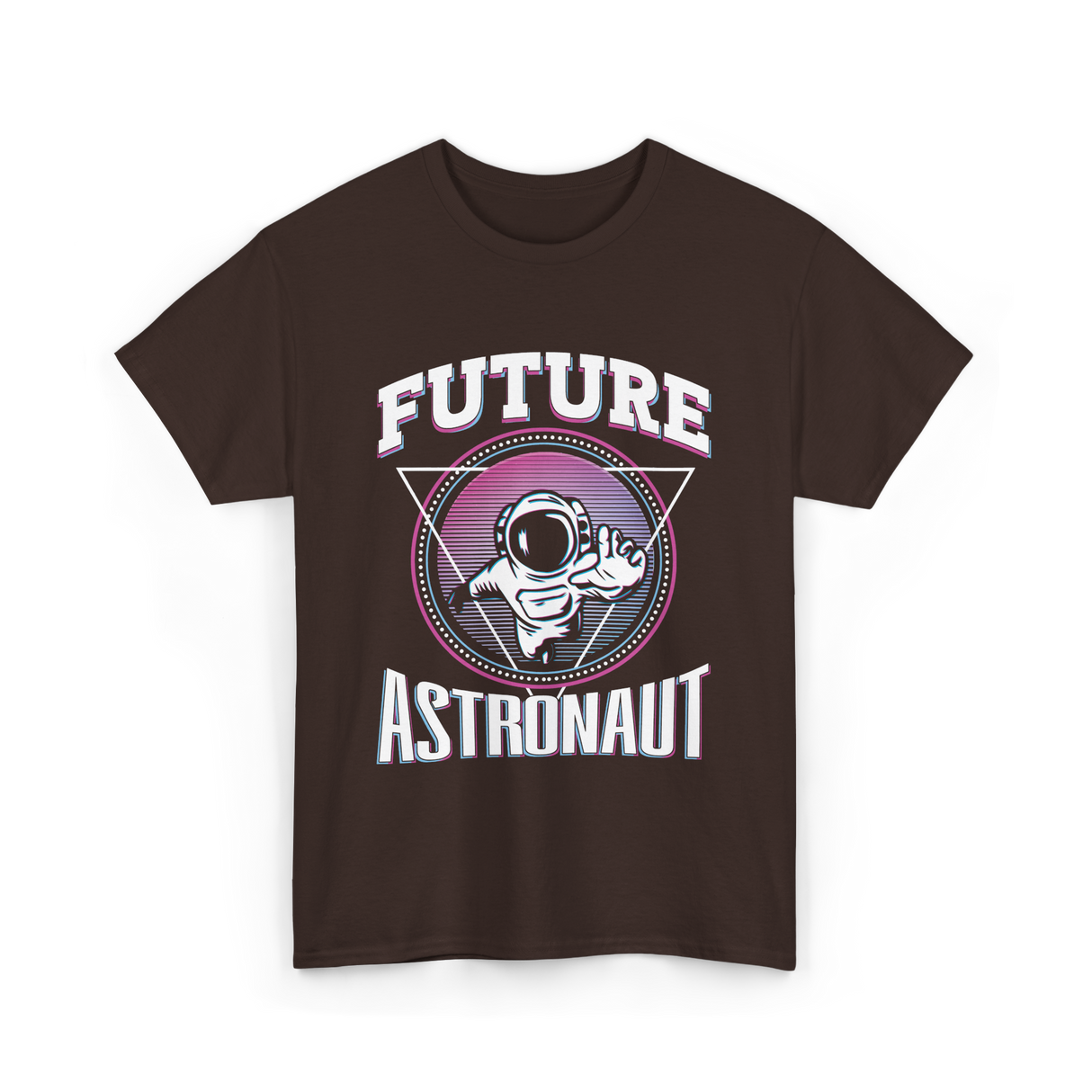 Future Astronaut T-Shirt - Dark Chocolate