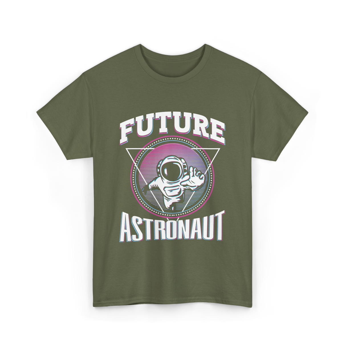 Future Astronaut T-Shirt - Military Green