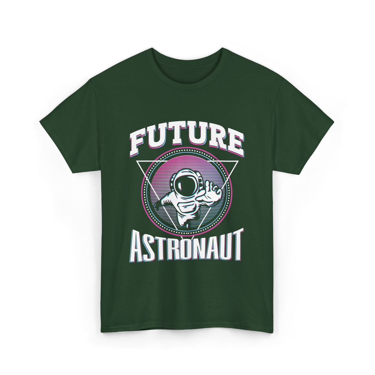 Future Astronaut T-Shirt - Forest Green