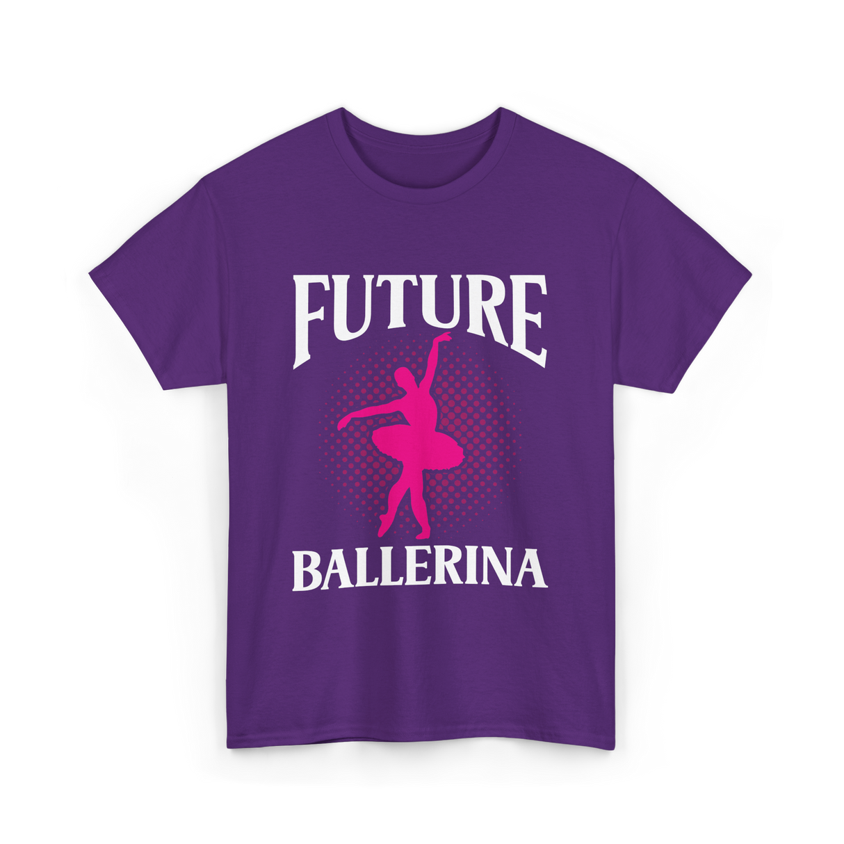 Future Ballerina Ballet Dancer T-Shirt - Purple