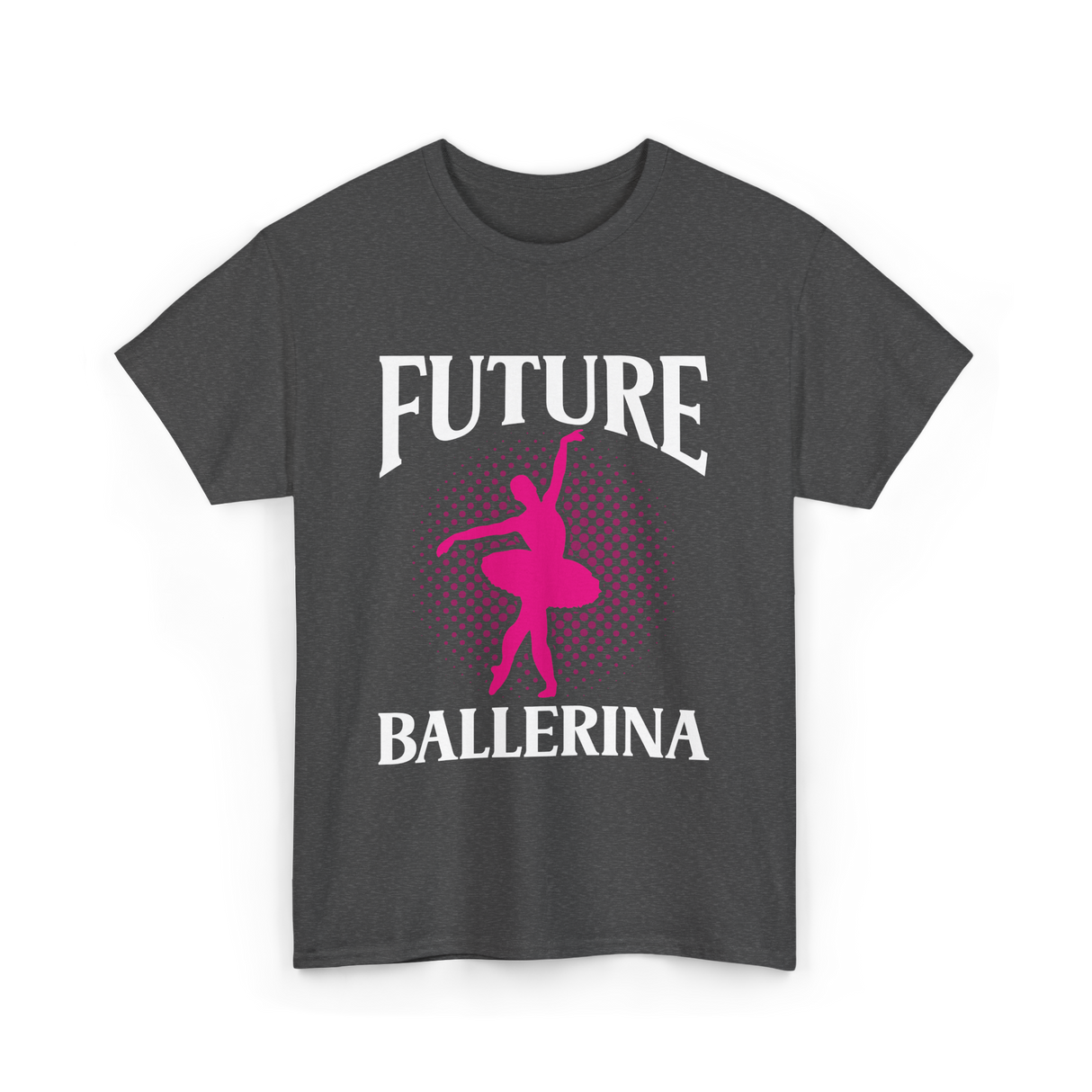 Future Ballerina Ballet Dancer T-Shirt - Dark Heather