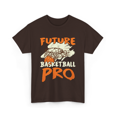 Future Basketball Pro Basketball T-Shirt - Dark Chocolate