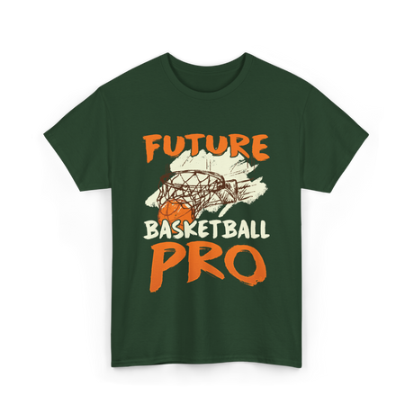 Future Basketball Pro Basketball T-Shirt - Forest Green