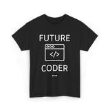 Future Coder Coding Student T-Shirt - Black