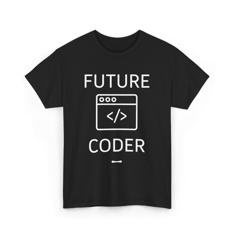 Future Coder Coding Student T-Shirt - Black