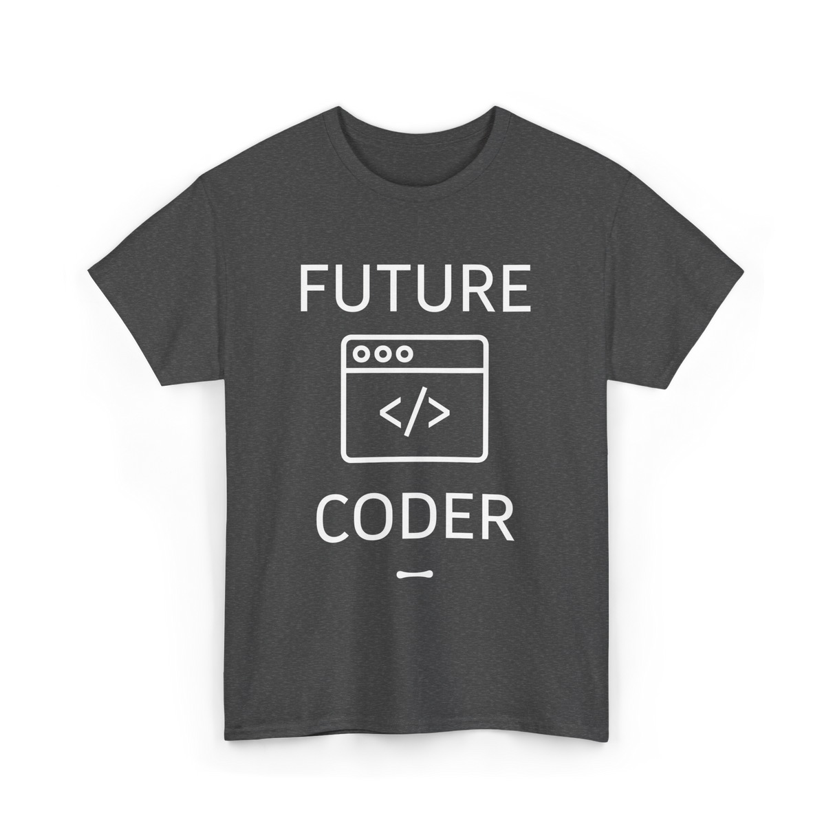 Future Coder Coding Student T-Shirt - Dark Heather