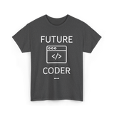 Future Coder Coding Student T-Shirt - Dark Heather