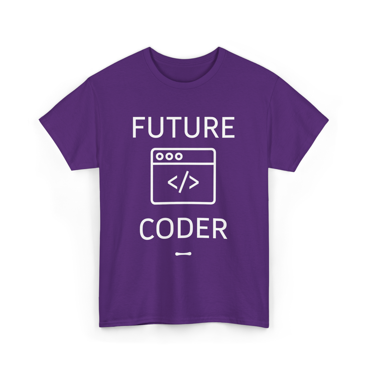 Future Coder Coding Student T-Shirt - Purple