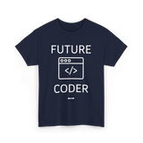 Future Coder Coding Student T-Shirt - Navy