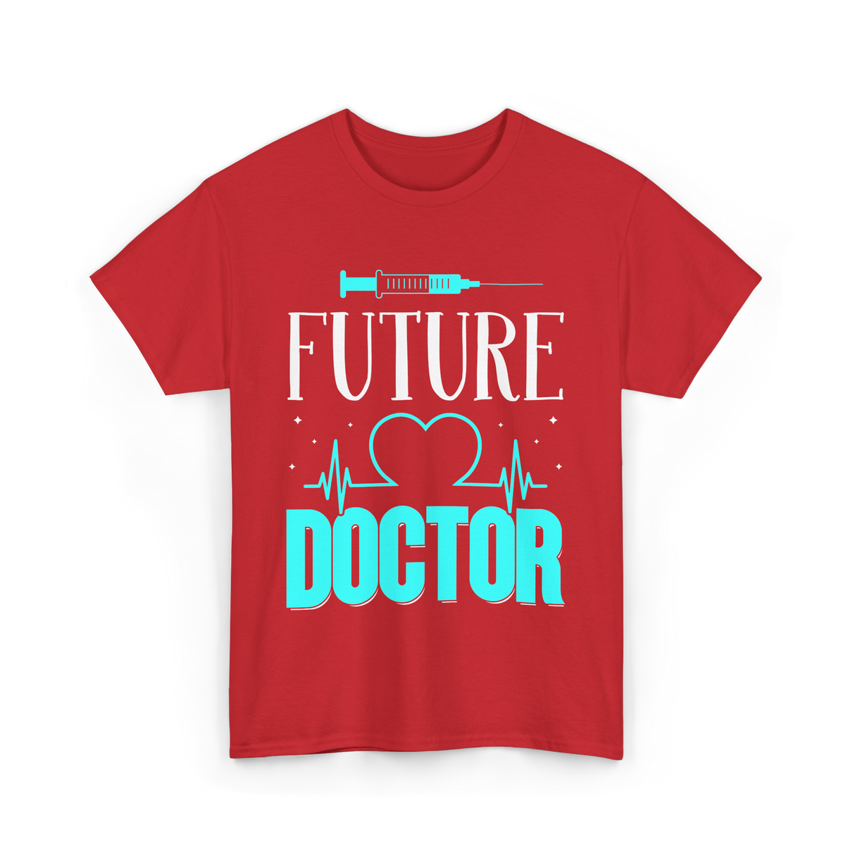 Future Doctor Medical Student T-Shirt - Red