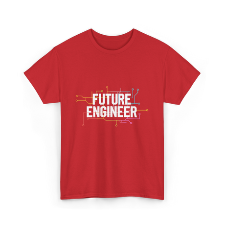 Future Engineer Engineering Electronics T-Shirt - Red