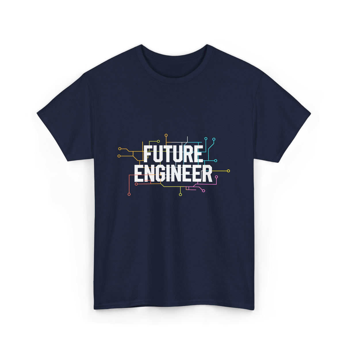 Future Engineer Engineering Electronics T-Shirt - Navy