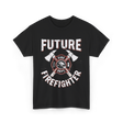 Future Firefighter Fire Dept Firefighting T-Shirt - Black