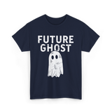 Future Ghost Halloween Costume T-Shirt - Navy